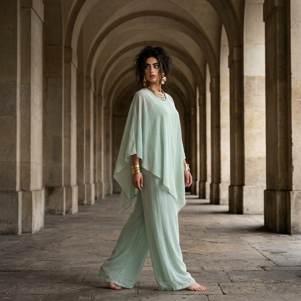 Aria Flowing Three-Piece Set | طقم Aria الانسيابي — ثلاث قطع