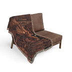 Desert Spirit Woven Blanket | Handwoven Cotton Throw