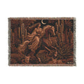 Desert Spirit Woven Blanket | Handwoven Cotton Throw