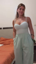 Womand showing the bodysuit